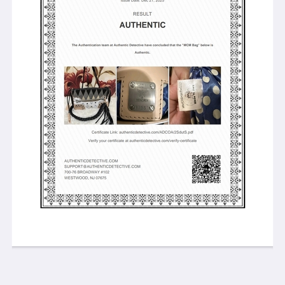 MCM Limited Edition 2 Way Bag, Made In Italy - Picture 13 of 13